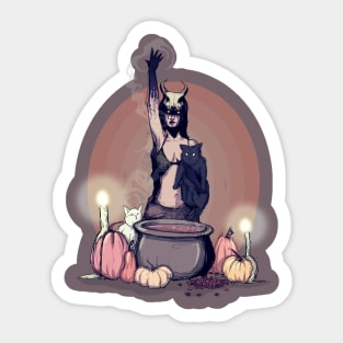 Coffee Witch Sticker